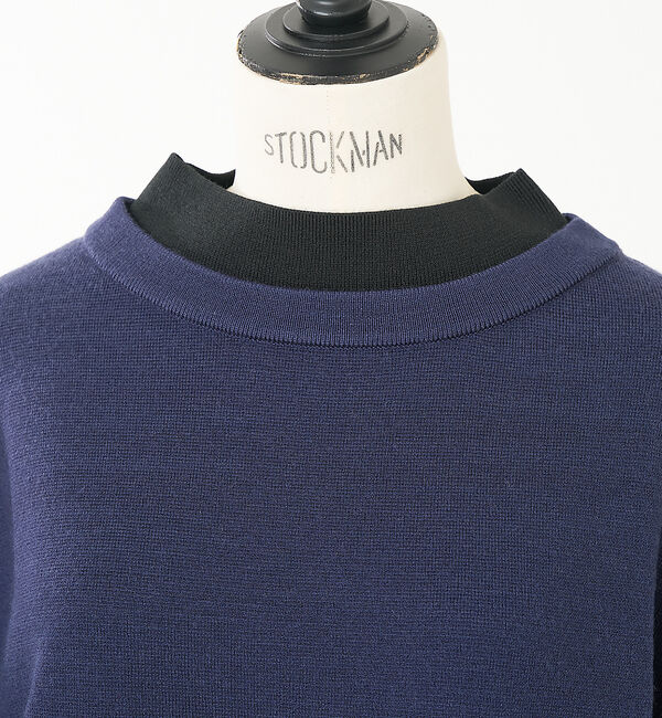 collex「重ね着風ニットプルオーバー」|ニット・セーター|