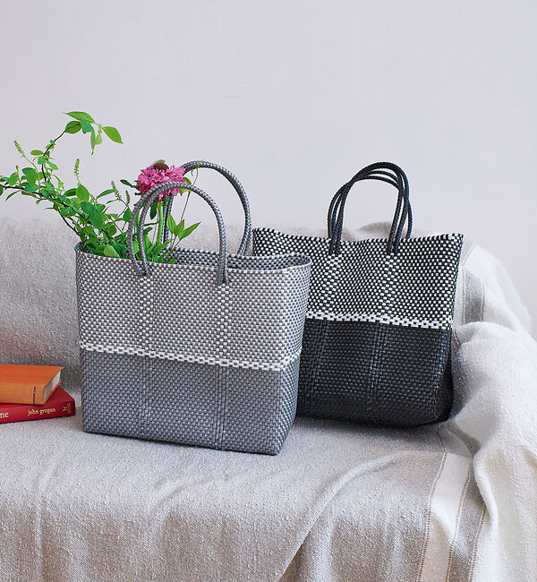 collex「【MOON BIRD/ムーンバード】【別注】 バイカラーメルカドバッグ」|トートバッグ|