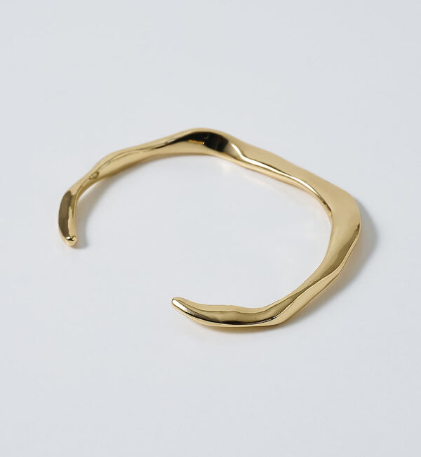 collex「【dignif】【金属アレルギー対応】ユラギウェーブバングル」|ブレスレット・バングル|