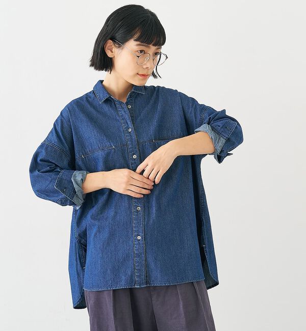 collex「ライトオンスデニムシャツ」|シャツ・ブラウス|