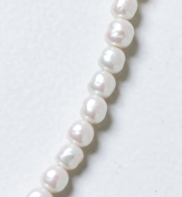 collex「【Ljud/ユード】配色ガラスバロックパールネックレス」|ネックレス|