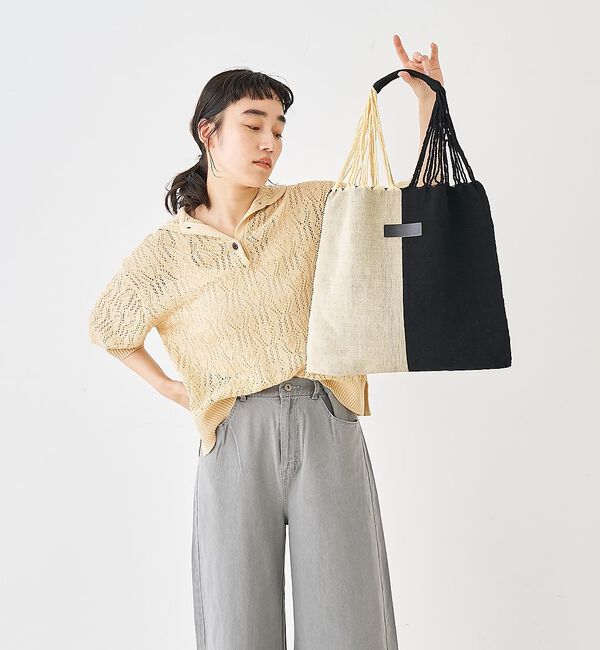 collex「【MOON BIRD/ムーンバード】手織りハンモックバッグ」|トートバッグ|