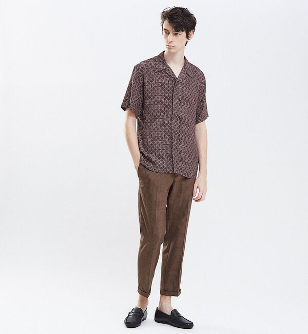 ABAHOUSE「【Recency of Mine】ツイルストレッチ　シャンブレー スモールチェッ」|その他|