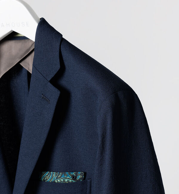 ABAHOUSE「【セットアップ対応】RIRANCHA ランダムマットストレッチ ジャケット」|テーラードジャケット|