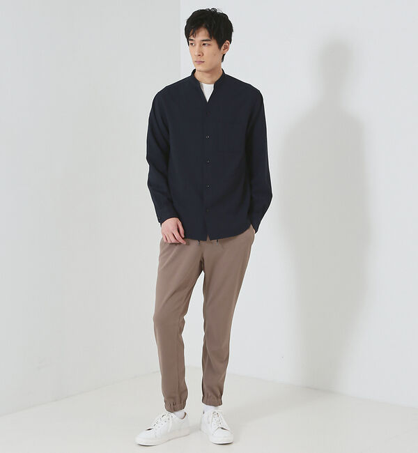 ABAHOUSE「【セットアップ対応】機能素材 ハイストレッチ ジョーゼット イージー パンツ」|その他|