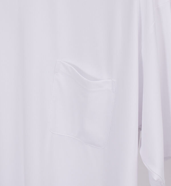 ABAHOUSE「【ドライタッチ 】ヘムラウンド 半袖 Ｔシャツ」|Tシャツ・カットソー|