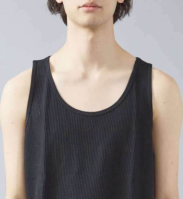 ABAHOUSE「【JEMORGAN /ジェーイーモーガン 】ワッフルロングシルエットタンクトップ」|キャミソール|