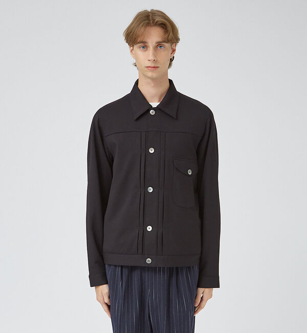 ABAHOUSE「【デニムディテール】ストレッチポンチ トラッカーブルゾン / ポンチGジャン」|その他|