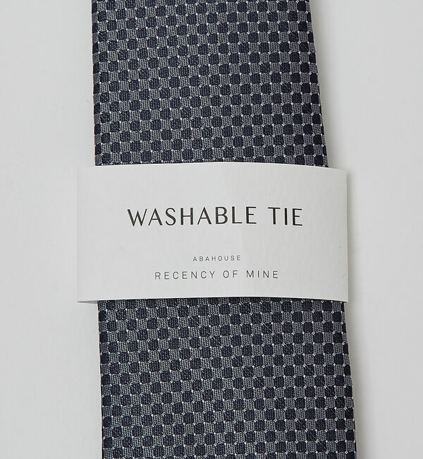ABAHOUSE「【ウォッシャブル】マイクロパターン ネクタイ」|ネクタイ・蝶ネクタイ|