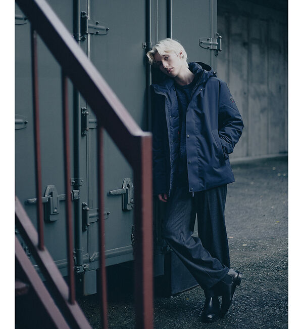 ABAHOUSE「【CAPE HORN】別注カラー / COCKBURN / フーデット ショート」|ダウン|