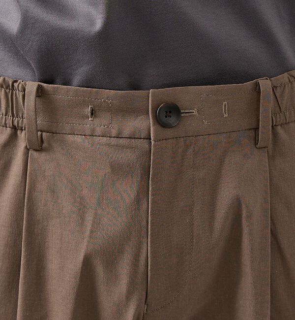 ABAHOUSE「【セットアップ対応】スーパーストレッチ リネンイージースラックス」|スラックス|