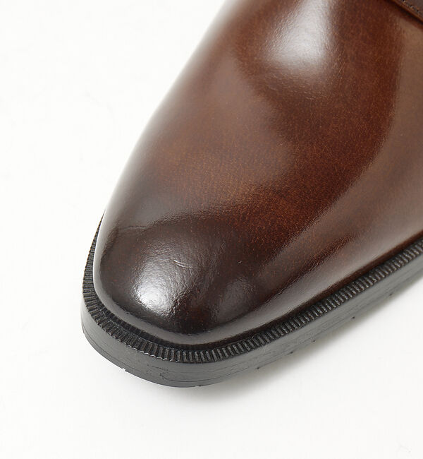 alfredoBANNISTER「セミスクエアトゥ 外羽根 プレーントゥ ドレス シューズ」|ビジネス・ドレスシューズ|