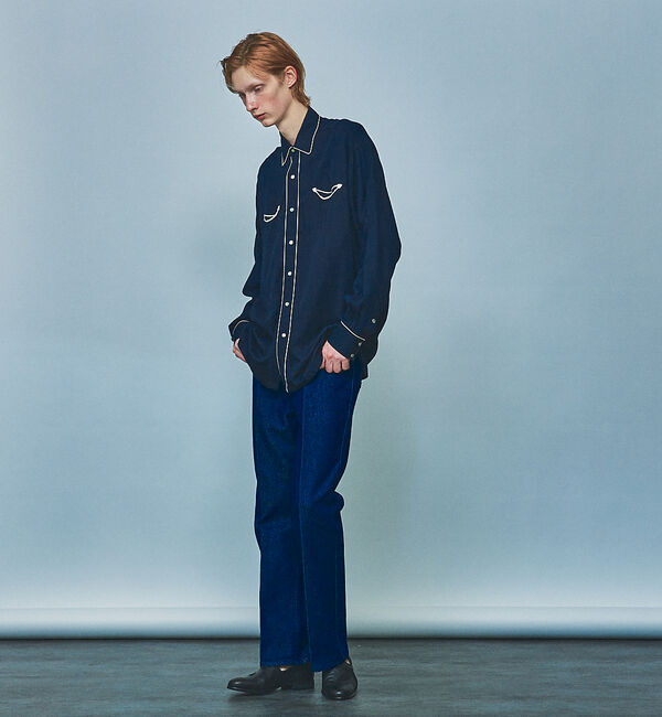 alfredoBANNISTER「【MADE IN JAPAN】ウエスタンパッチワーク オペラシューズ/スリッポン」|ローファー|