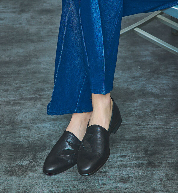 alfredoBANNISTER「【MADE IN JAPAN】ウエスタンパッチワーク オペラシューズ/スリッポン」|ローファー|