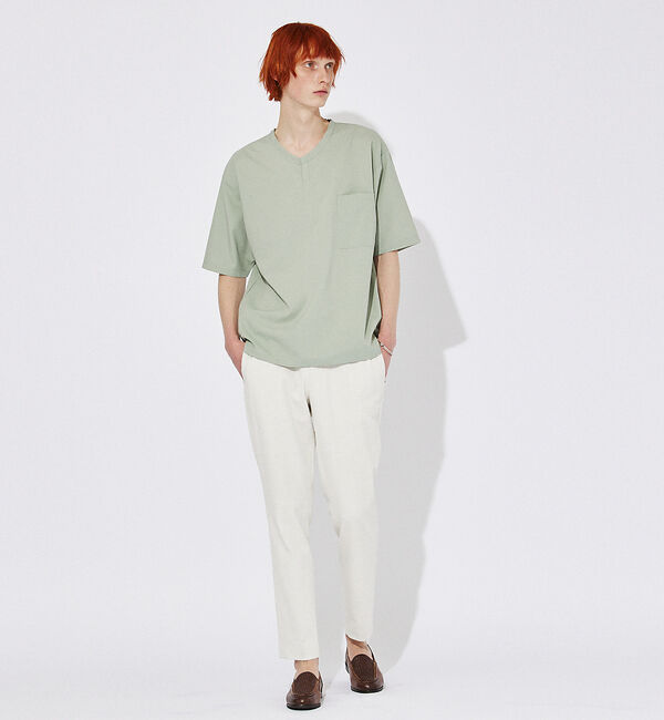 alfredoBANNISTER「レザーメッシュスリッポン」|スニーカー|