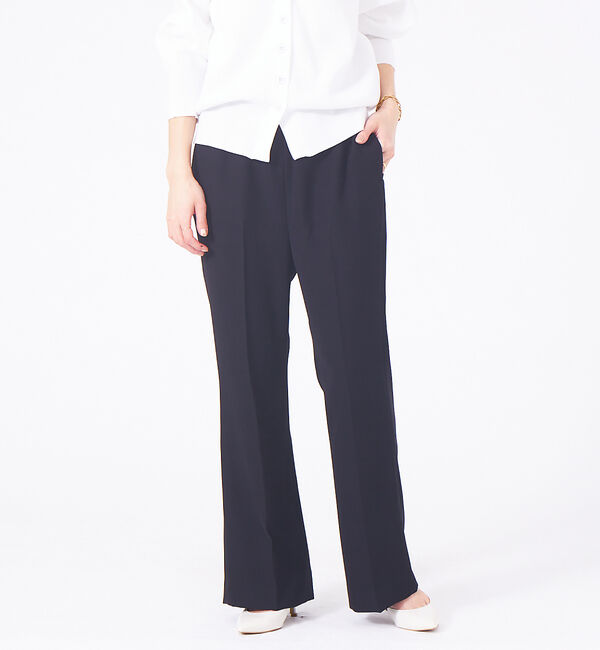 Rouge vif「イージーフレアパンツ」|その他|ブラック