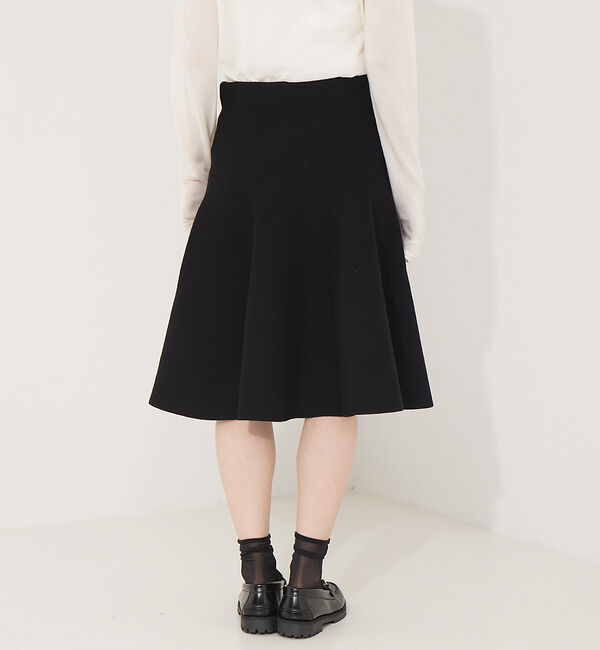 Rouge vif「【セットアップ対応】ニットフレアミニスカート」|スカート|