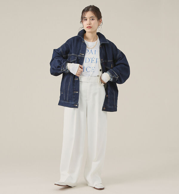 Rouge vif「ツイルワイドパンツ」|その他|