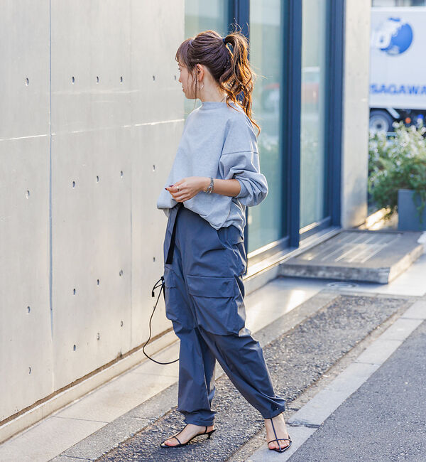 Rouge vif「ゆるシルエットバックヘンリーカットプルオーバー」|Tシャツ・カットソー|