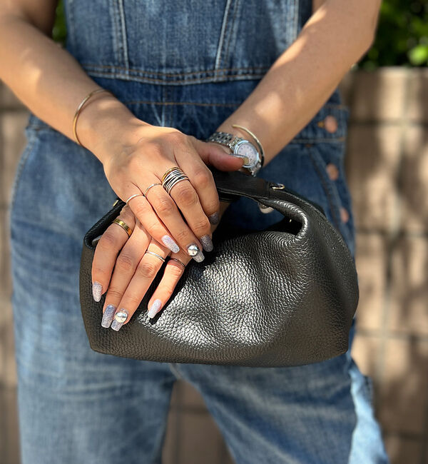 Rouge vif「【AULENTTI/オウレンティ】チェーン付ハンドショルダーバッグ」|ハンドバッグ|