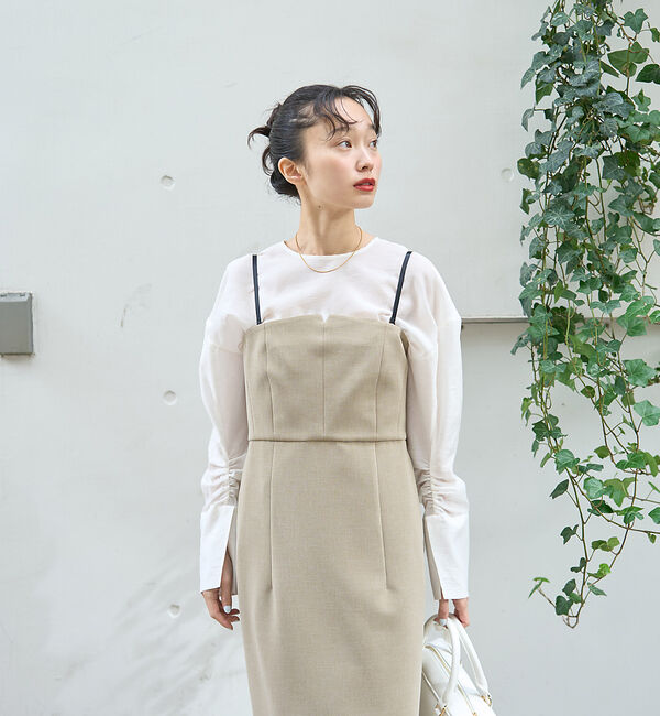 Rouge vif「2wayコルセット風ワンピース」|ワンピース|