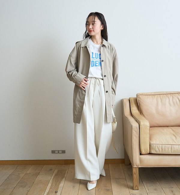 Rouge vif「ブロードリボン二重織レイヤードタックパンツ」|その他|