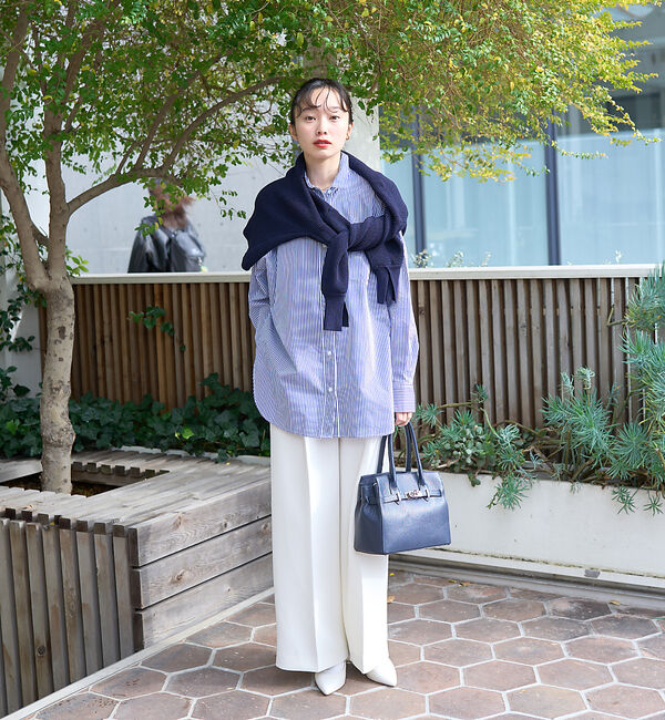 Rouge vif「ブロードリボン二重織レイヤードタックパンツ」|その他|