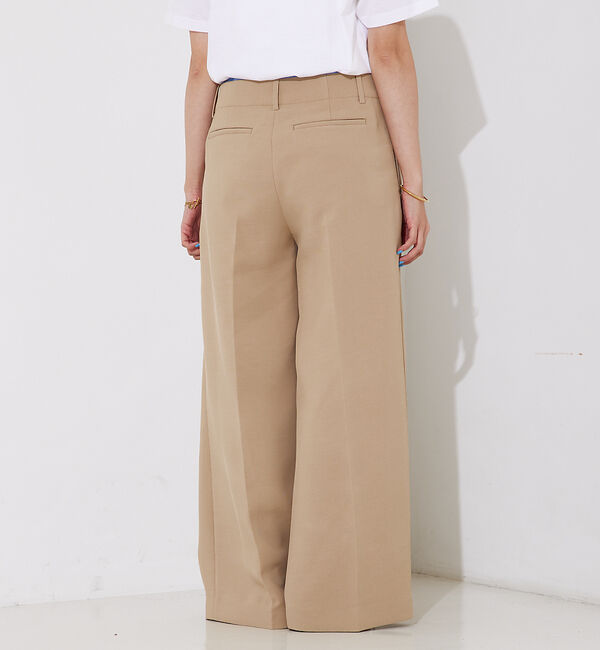 Rouge vif「ブロードリボン二重織レイヤードタックパンツ」|その他|