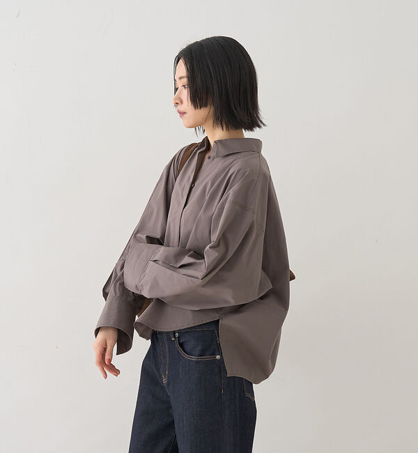 Rouge vif「バックコクーンBIGシャツ」|シャツ・ブラウス|