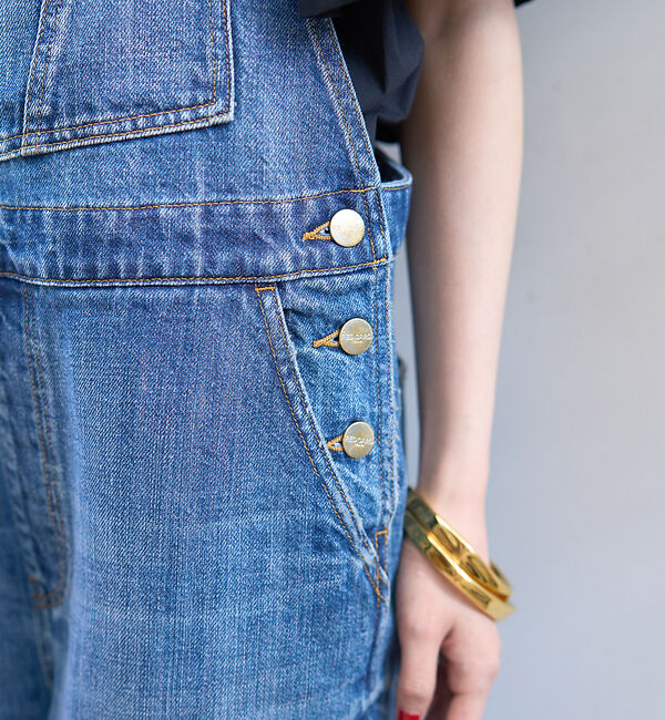 Rouge vif「【RED CARD/ レッドカード】別注 Nomad  デニムオーバーオール」|オールインワン|