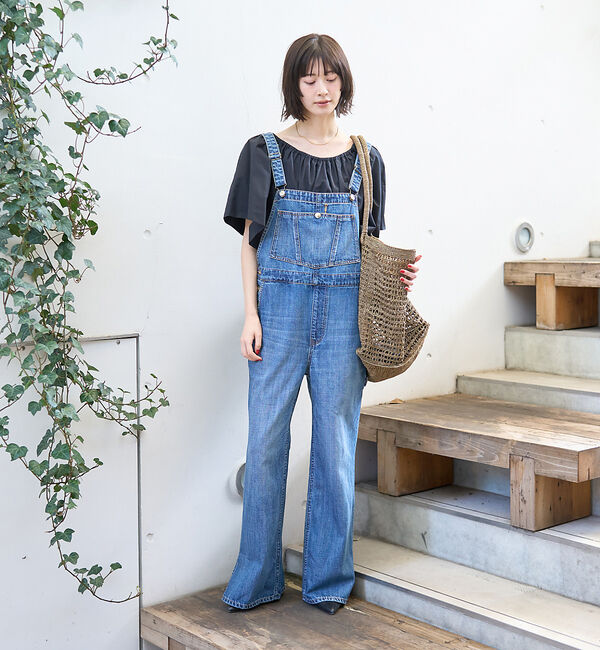 Rouge vif「【RED CARD/ レッドカード】別注 Nomad  デニムオーバーオール」|オールインワン|