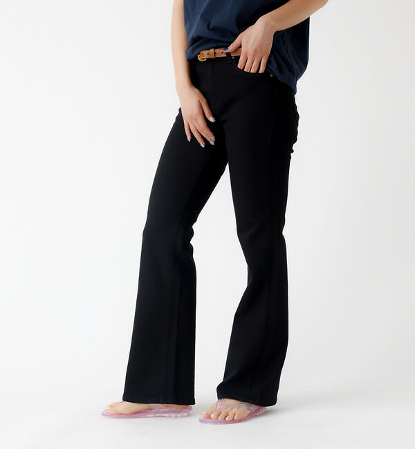 Rouge vif「【SOMETHING / サムシング】LISA フレアデニムパンツ」|デニム|