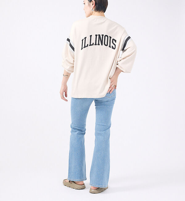 Rouge vif「【SOMETHING / サムシング】LISA フレアデニムパンツ」|デニム|