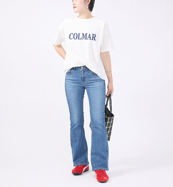 Rouge vif「【SOMETHING / サムシング】LISA フレアデニムパンツ」|デニム|