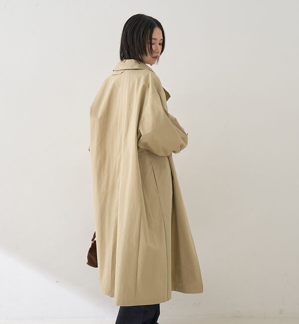 Rouge vif「撥水フォルムステンカラーコート」|ステンカラーコート|