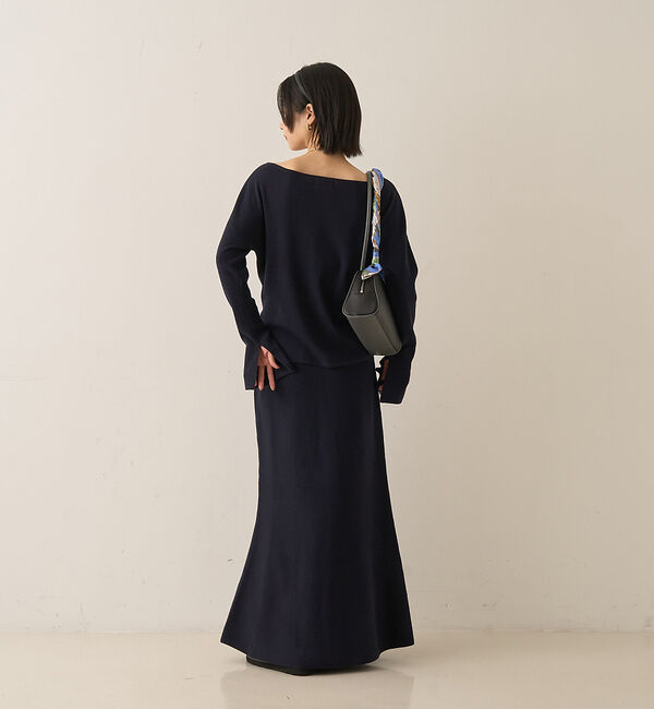 Rouge vif「パイピングロングハンドルボストンバッグ」|ボストンバッグ|