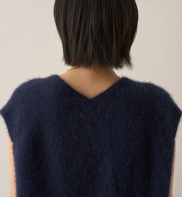 Rouge vif「フォックスウール ニットベスト」|ニット・セーター|