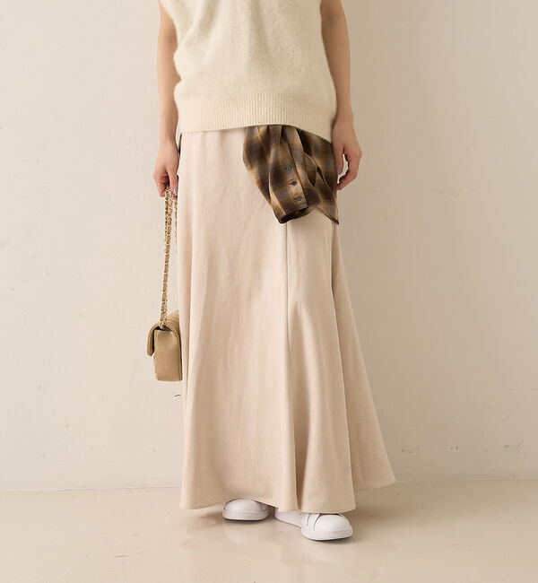 Rouge vif「【定番人気】【2025AW】切替マキシスカート」|スカート|