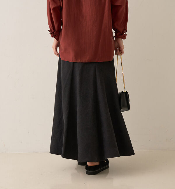 Rouge vif「【定番人気】【2025AW】切替マキシスカート」|スカート|