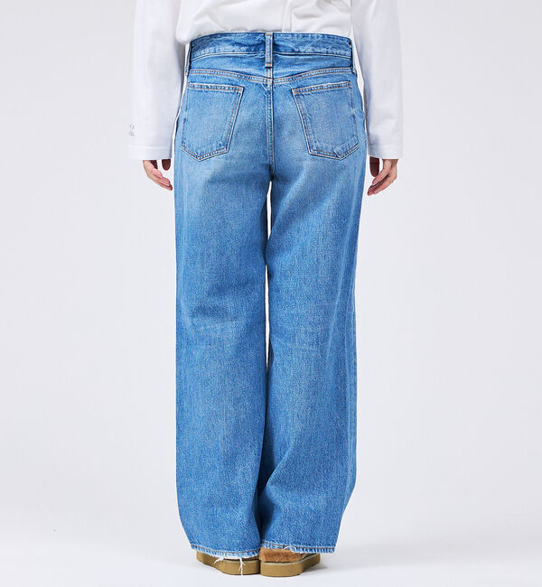 Rouge vif「【RED CARD/レッドカード】Freddie ローライズワイドバギーデニム」|デニム|