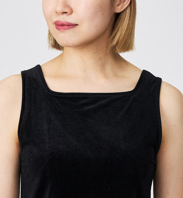 Rouge vif「【Keena/キーナ】ベルベットタンクトップス/トップス/ベロア/レイヤード【W」|キャミソール|