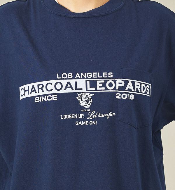 Rouge vif「【Americana/アメリカーナ&times;ORIGINAL Charcoal/オリジナ」|Tシャツ・カットソー|