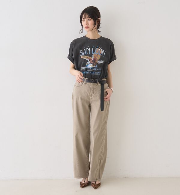 Rouge vif「【RED CARD/レッドカード】35th Anniv. Wide　ワイドデニム」|デニム|