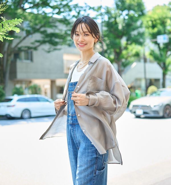 Rouge vif「【定番人気】【ロングセラー】バックツイストシャツ」|シャツ・ブラウス|