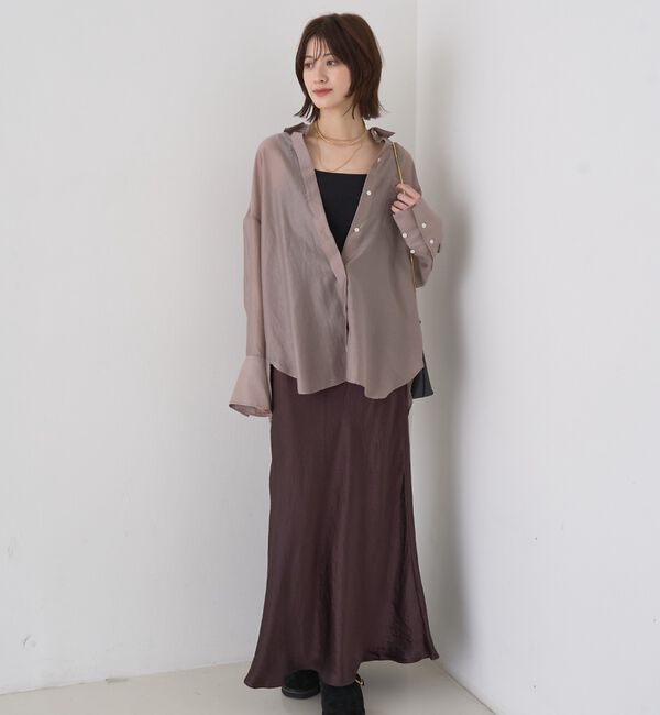 Rouge vif「【定番人気】【ロングセラー】バックツイストシャツ」|シャツ・ブラウス|