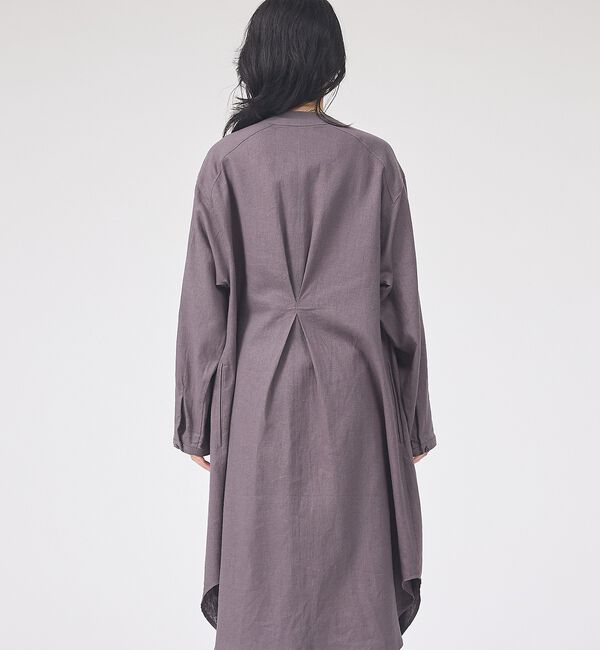 Rouge vif「【セットアップ対応】リネンロングトッパー/シャツ/カーディガン/羽織【予約】」|シャツ・ブラウス|