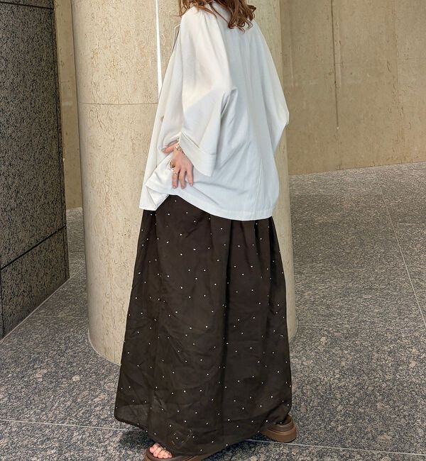 Rouge vif「インドドット刺繍ブラウス【予約】」|シャツ・ブラウス|