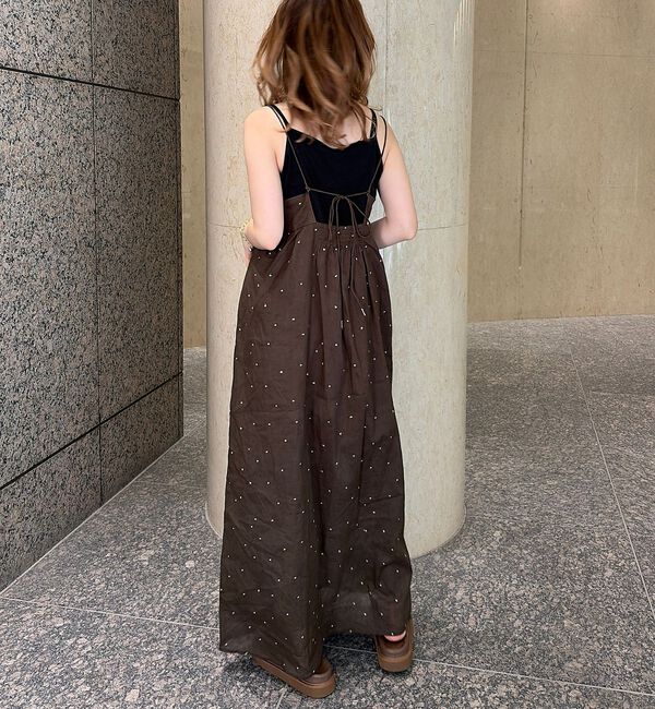 Rouge vif「インドドット刺繍ブラウス【予約】」|シャツ・ブラウス|