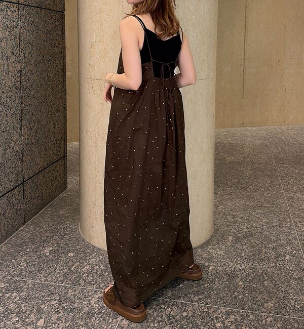 Rouge vif「インドドット刺繍ブラウス【予約】」|シャツ・ブラウス|