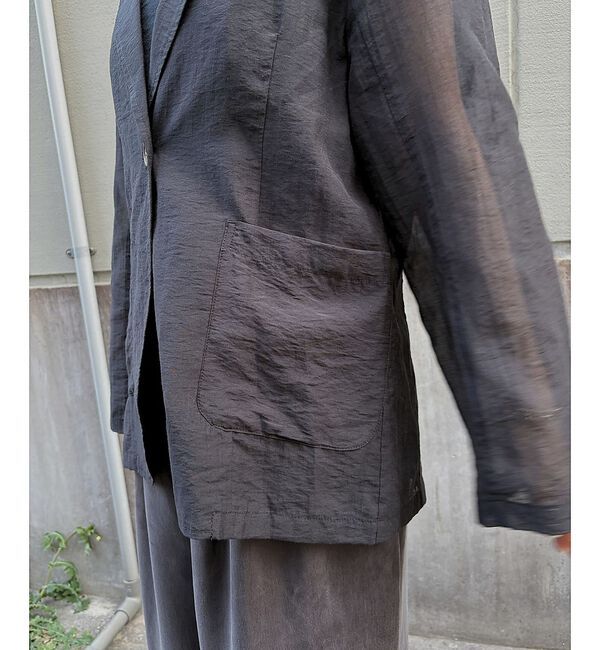 Rouge vif「【一部店舗限定】シアーシングルジャケット」|テーラードジャケット|